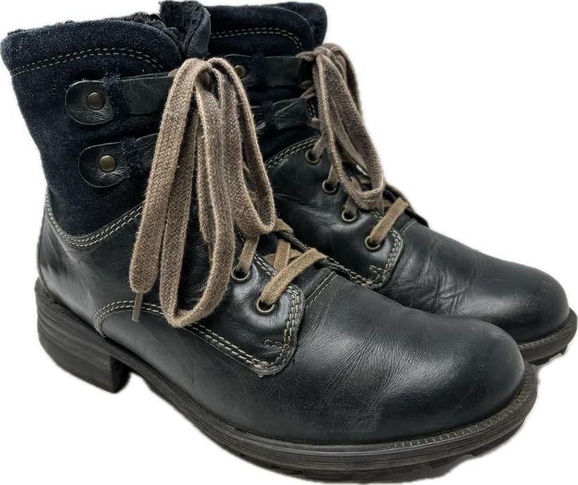 Botki skórzane ocieplane josef seibel Rozmiar 38