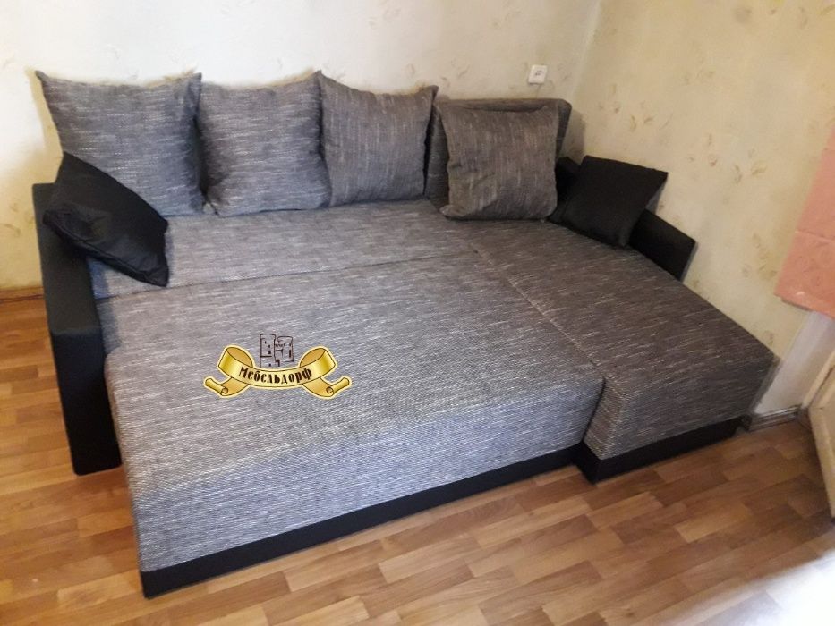 Угловой диван Эко 2 Кайрос (еврокнижка) в Днепре, Акция!