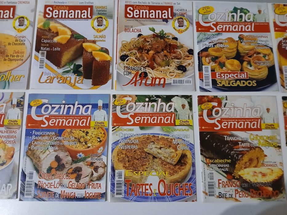 Mini revistas "Cozinha Semanal"