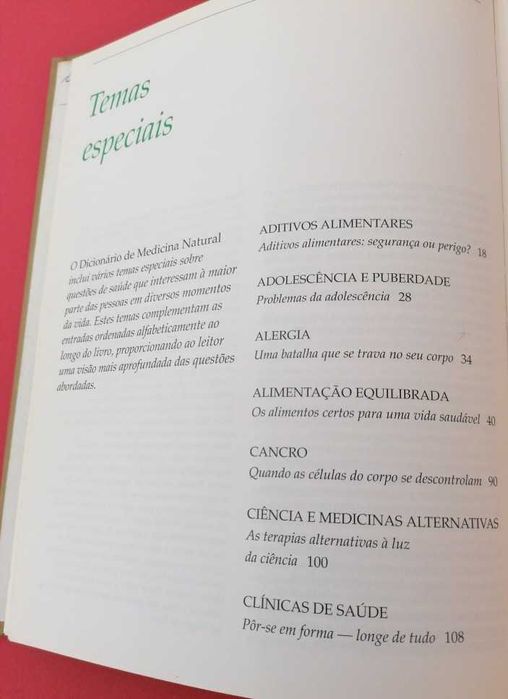 Dicionário de Medicina Natural, Seleções Reader's Digest