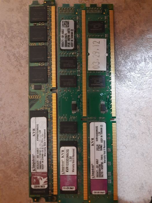 RAM DDR,DDR2,DDR3 256mb,512mb,1gb,2gb,4gb