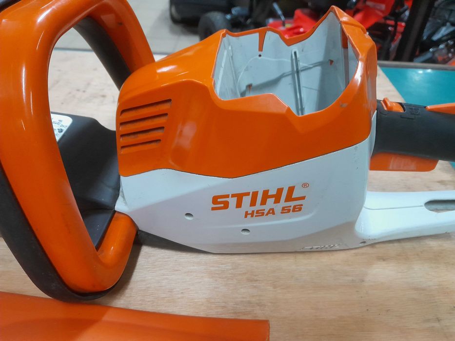 nożyce akumulatorowe Stihl HSA 56 na częściCena plastik pomarańcz góra