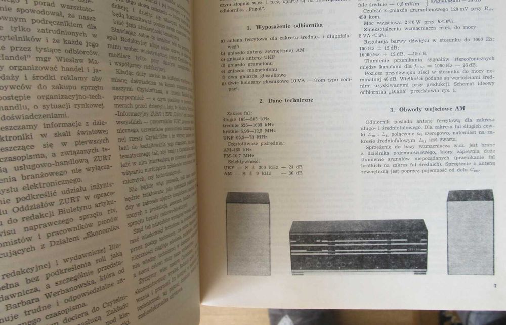 Biuletyn Techniczno Informacyjny Unitra  Maj Czerwiec 1973