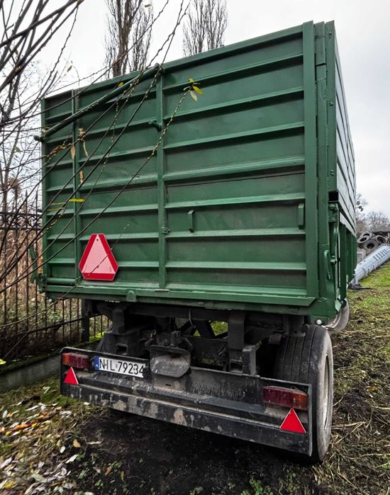 Przyczepa wywrotka trójstronna 16ton