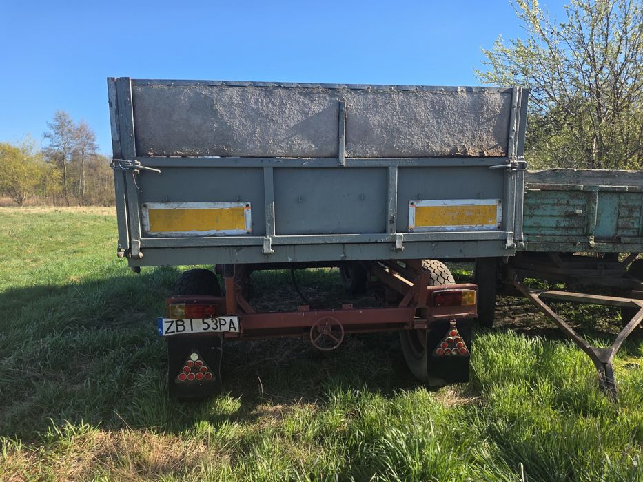 Przyczepa rolnicza autosan 6ton