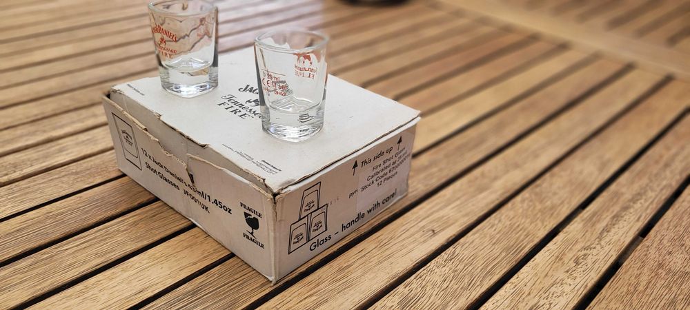 Kieliszki Jack Daniel's Tennessee Fire | Zestaw Gastronomiczny Shoty