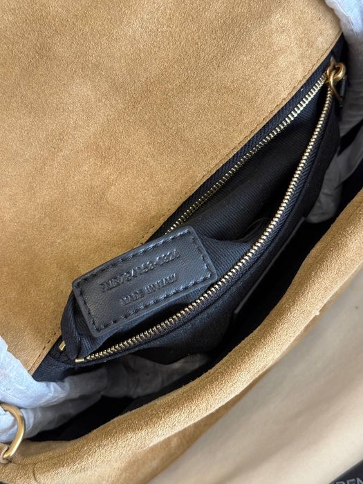 Сумка YSL Yves Saint Laurent Calypso замшева люкс