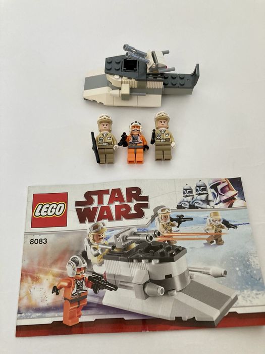 Lego star wars 8083  rebel trooper battle pack