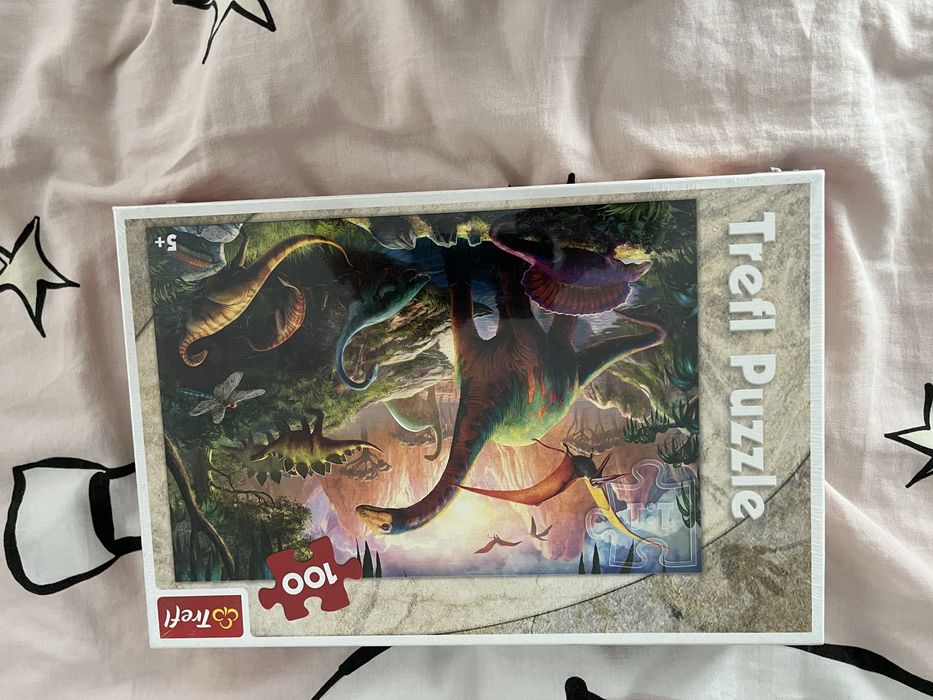 Puzzle dinozaury