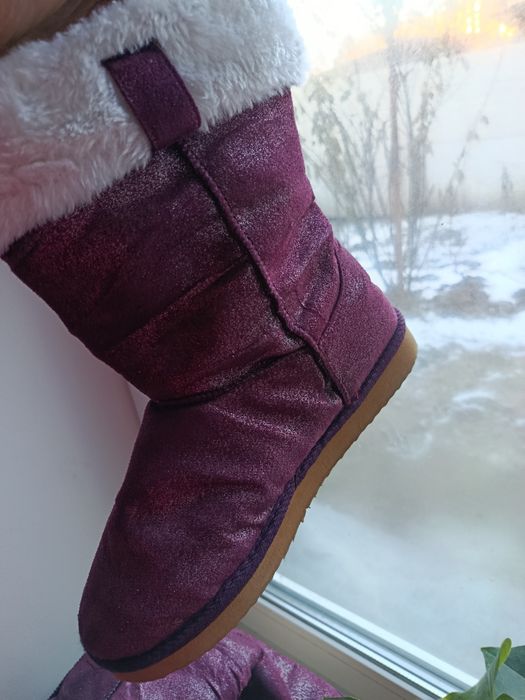 Уги женские текстиль р.38бордовый цвет
