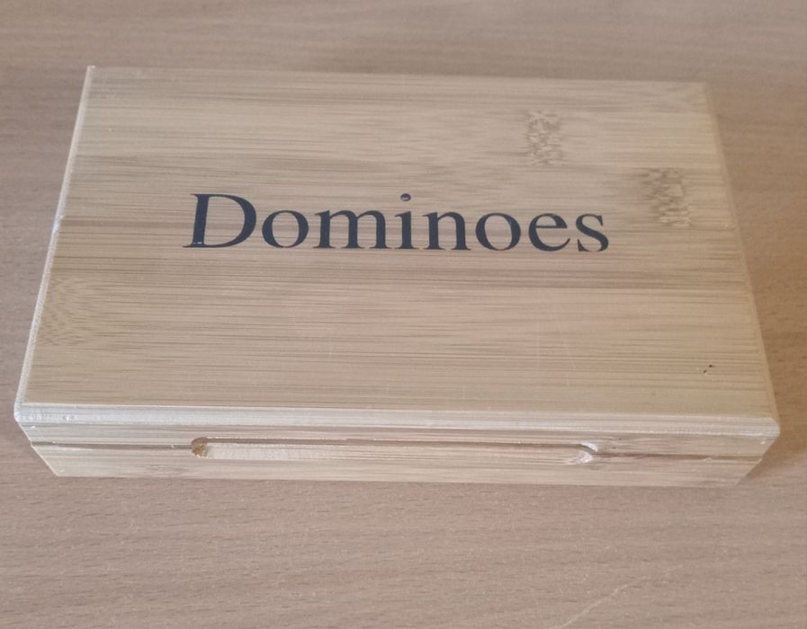 Доміно у бамбуковому футлярі 19×12×3