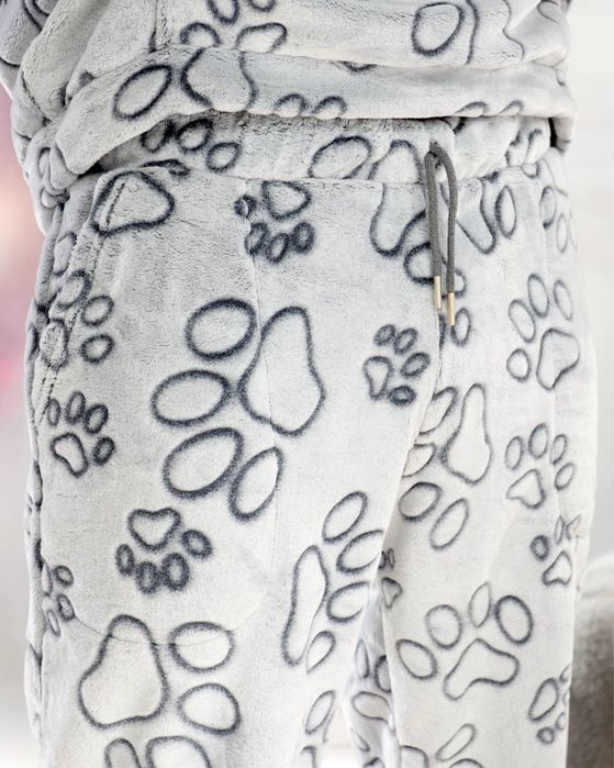 Чоловіча тепла піжама з кенгуру унісекс