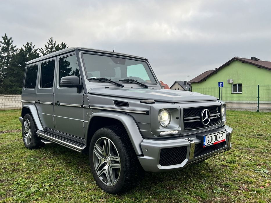 Mercedes-Benz Klasa G 5461 cm / 571 KM / 63 AMG, Salon Polska, Bezwypadkowy, Przebieg 58 tyś
