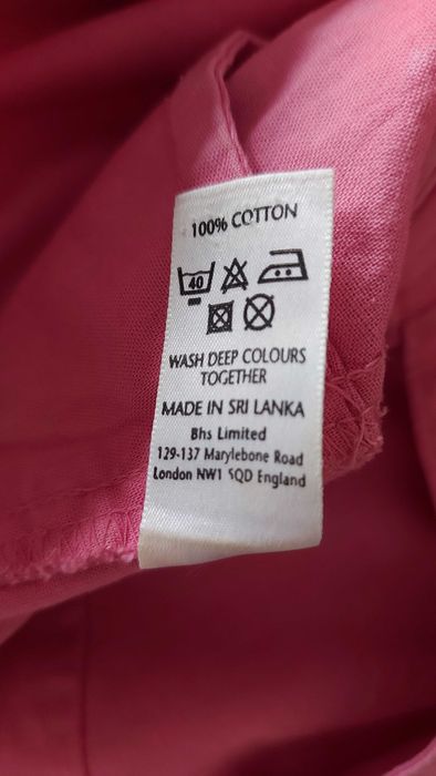 Spódniczka jasny róż, M/L