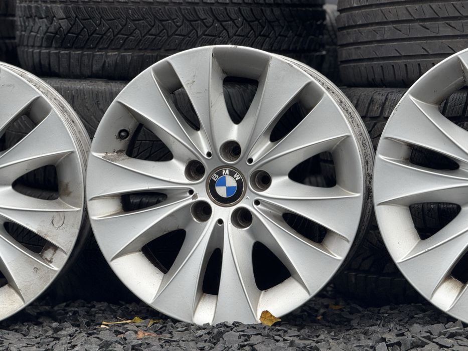 116 Стиль bmw e60 e61 Е60 диски R17 ET20 Титани Дискі титанові Е61 шро