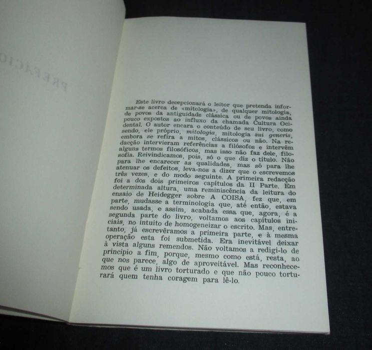 Livro Mitologia Eudoro de Souza