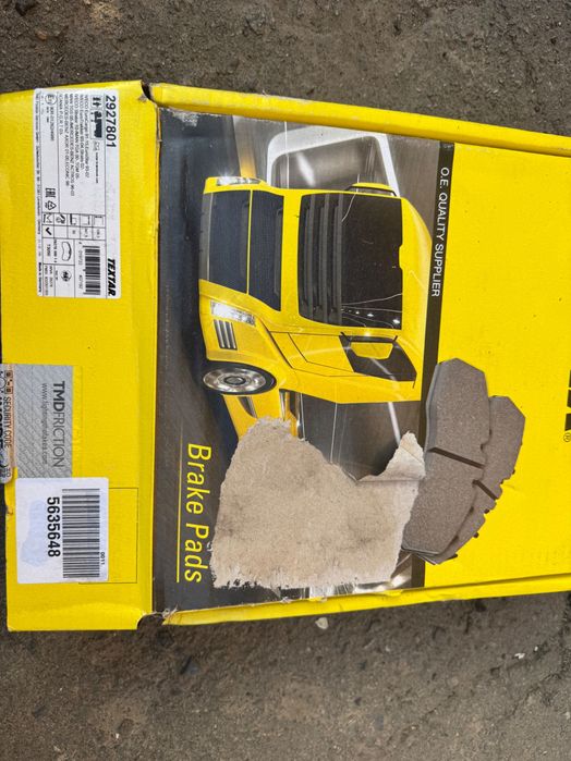 Колодки гальмівні TEXTAR для DAF