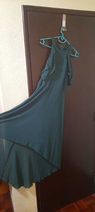 Vestido fluído cerimónia