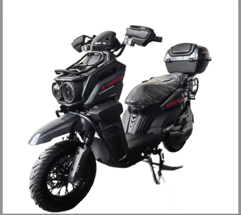ОДЕСА ДОСТАВКА БЕЗКОШТОВНА! Електричний мопед Corso BlackFury, двигун 2800W, акумулятор літій-залізо-фосфатний