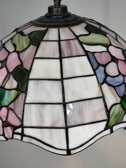 Lampa Żyrandol Witrażowy Tiffany