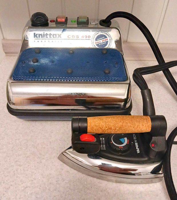 Knittax CBS 400 Промышленный Утюг с Парогенератором Германия