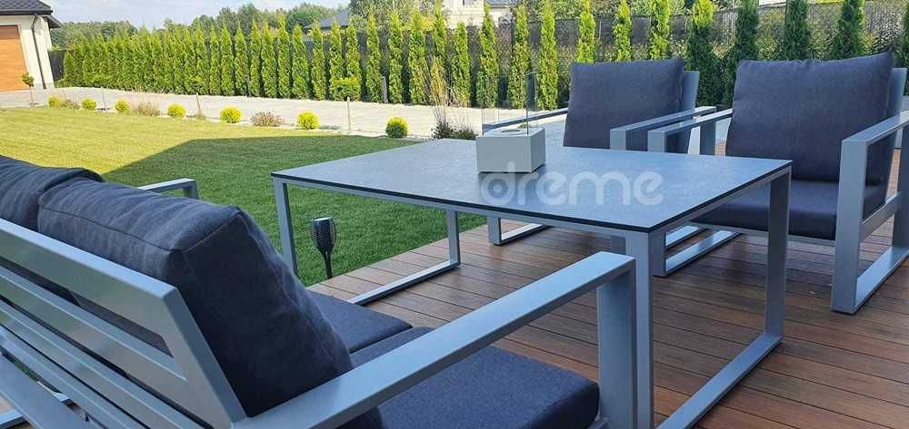 Meble metalowe materace poduszki ogrodowe wymiar