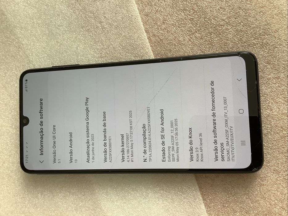 Telemóvel Samsung Galaxy A22