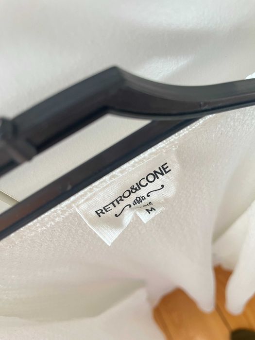 Biała bluzka koszula elegancka