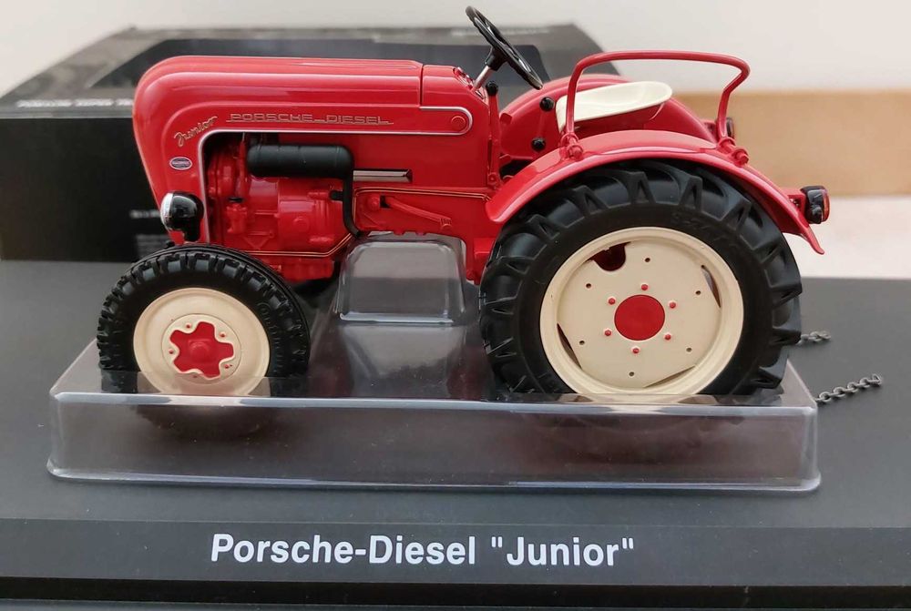 Miniatura Porsche Diesel Junior Tractor Schuco 1:18
