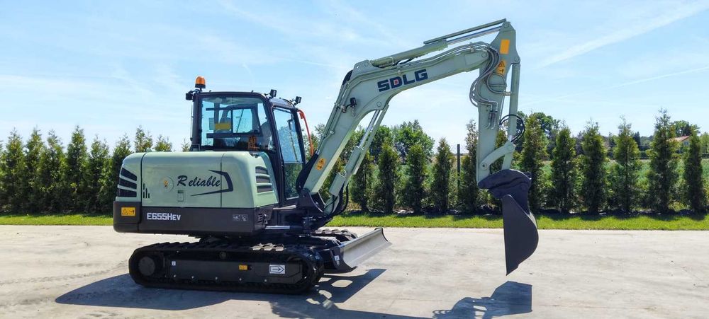 Koparka elektryczna SDLG E655H EV Nowa + 5 LAT GWARANCJI