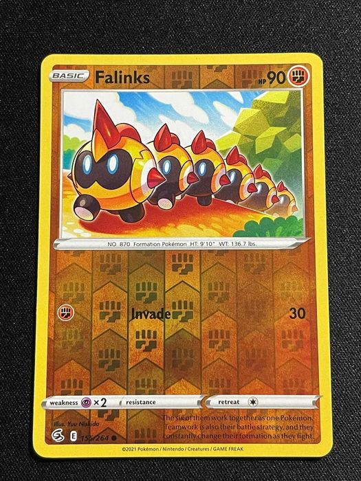 Carta Pokémon Falinks 155/264 Fusion Strike