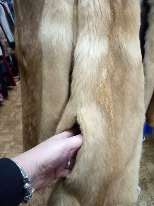 Casaco pêlo natural tam.L