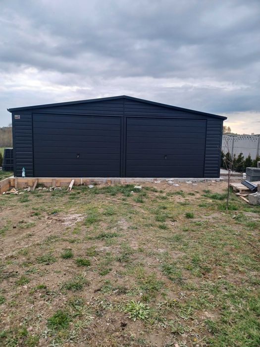 Garaż blaszany, wiata. WZMOCNIONY PROFILAMI. PRODUCENT. Cała Polska