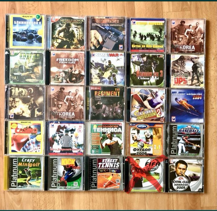 Раритетні CD диски PC