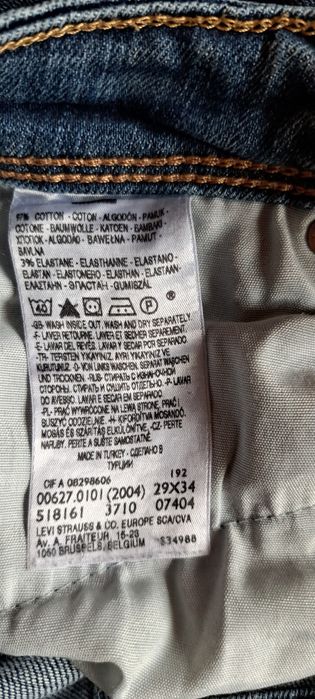 Levi Strauss jeansy dżinsy damskie