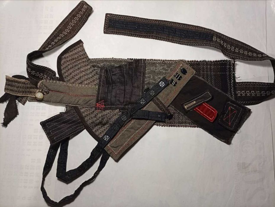 Для джинсів чи спідниці пояс-тюрбан ericot ehic -Італія