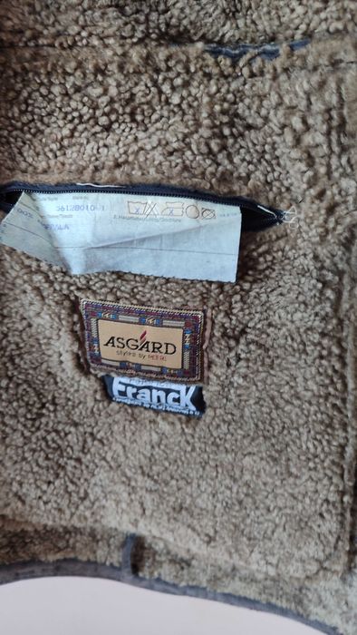 Дублёнка кожух з овчини натуральные хутро Asgard by Pefri