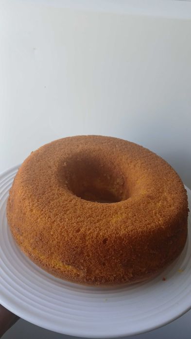 Bolo de cenoura com chocolate
