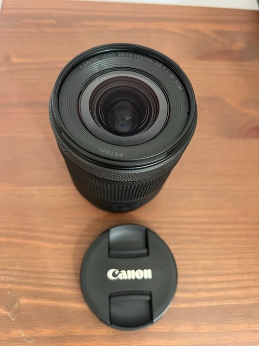 Objetiva Canon RF 24-105mm F4-7.1 IS STM — Nova, nunca usada