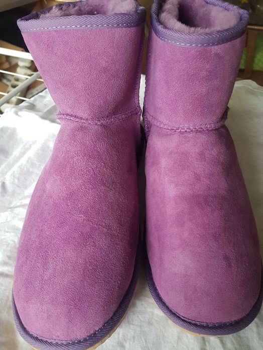 Australijskie buty UGG kolor lawendowy/jasny fiolet