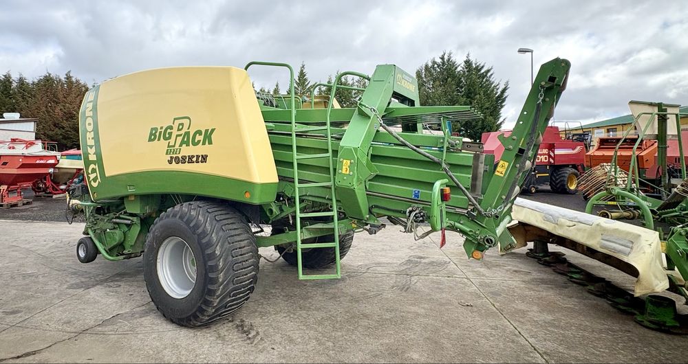 enfardadeira gigante krone