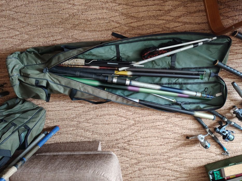 Wędka pokrowiec zestaw