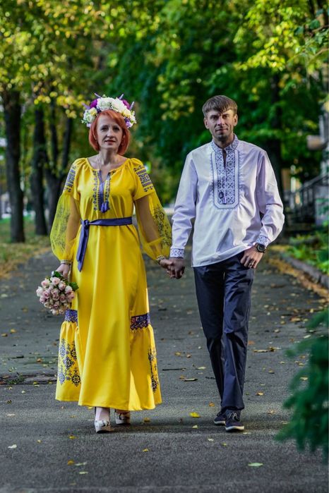 Стильні вишиті плаття вишиванки