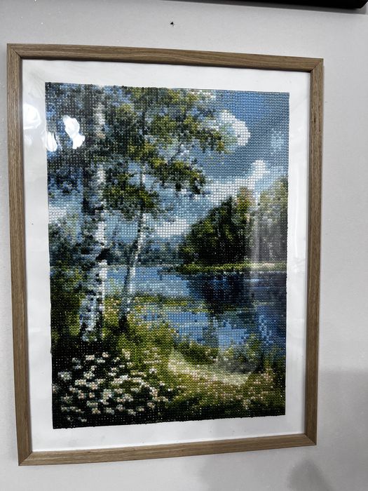 Obrazy z ramką haft diamentowy 30x40