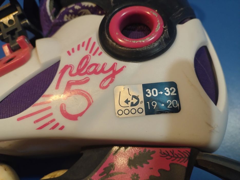 Rolki dziewczęce OXELO Decathlon 30-32