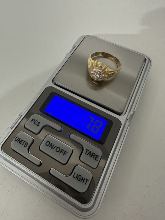 Anel em ouro 19,2k