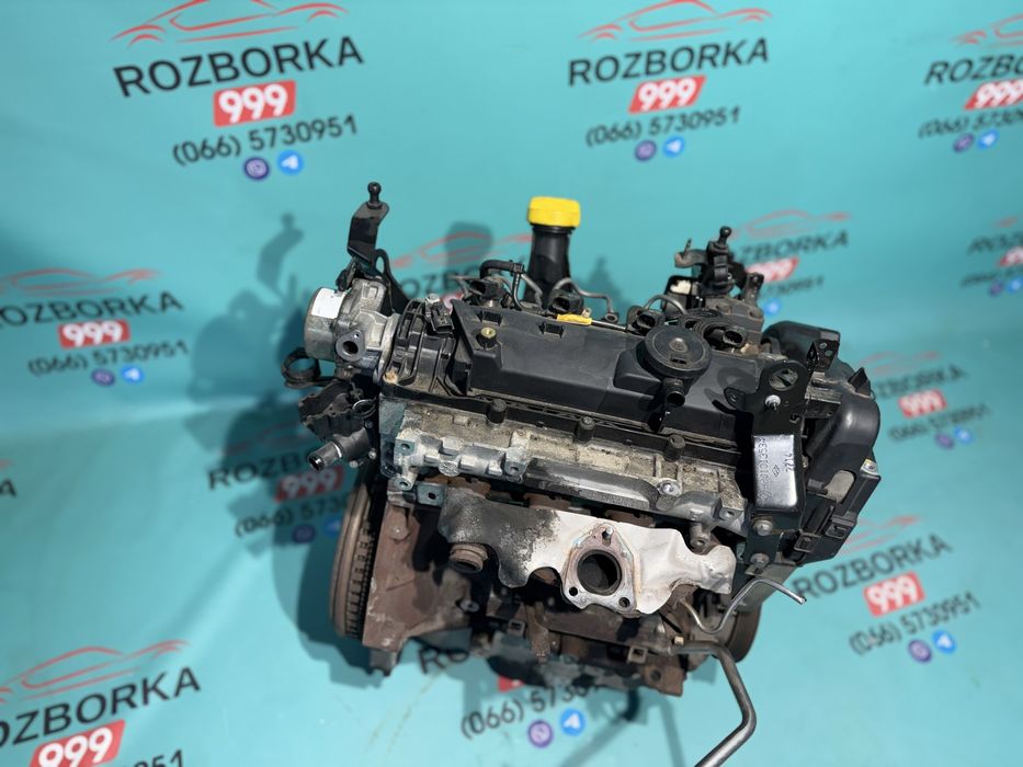 Двигун 1.5dci k9k 636 Qashqai j10 j11 81kw мотор К9К А636