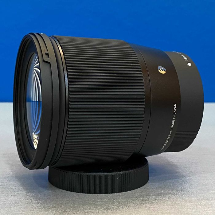 Sigma 16mm f/1.4 DC DN | Canon EF-M | 5 ANOS DE GARANTIA
