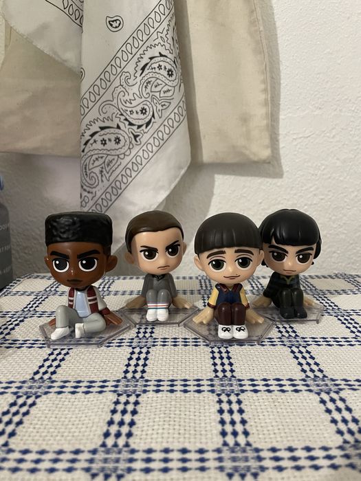4 Bonecos Stranger Things | Coleção MC