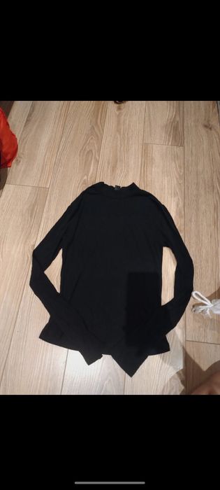 Golf czarny shein S